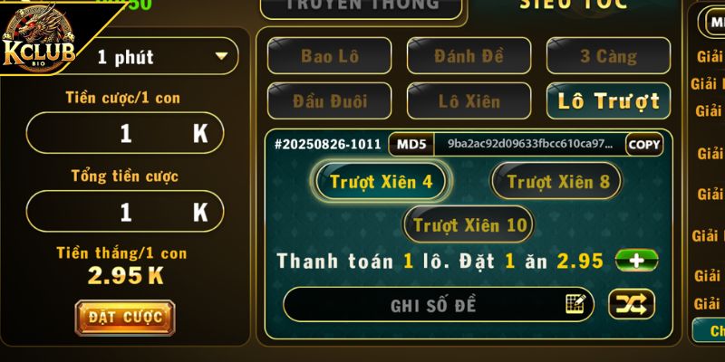 Chơi theo cấp bậc số lượng