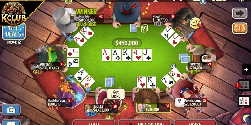 Tận dụng bài tẩy mạnh