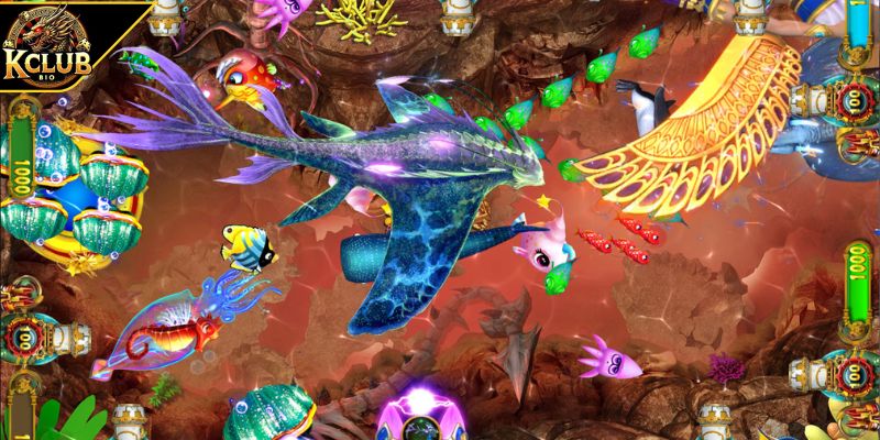 Hệ thống gameplay bắn cá 3D KCLUB chuyên nghiệp
