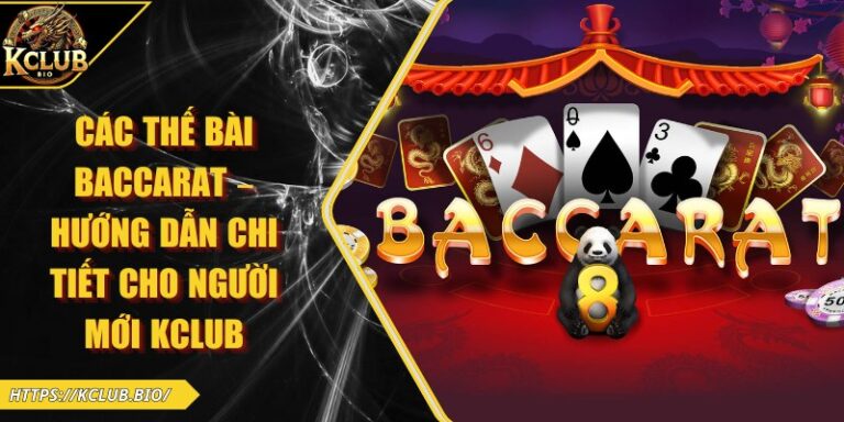 các thế bài Baccara